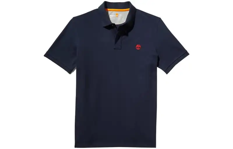 Timberland MILLERS RIVER PIQUE Polo Shirt Men's Marine Blue