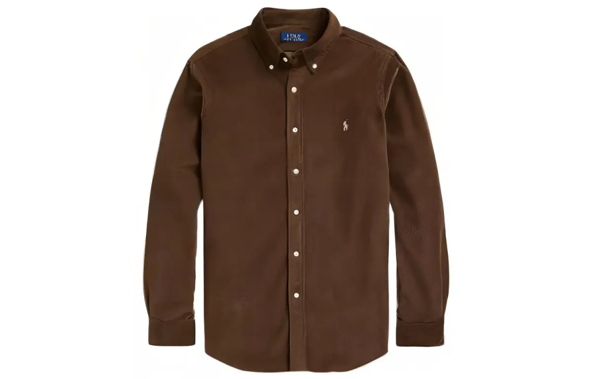 Polo Ralph Lauren FW22 Shirt Men's Dark Brown