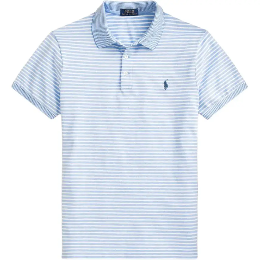 Polo Ralph Lauren Polo Shirt Custom Slim Fit Men's Sky Blue