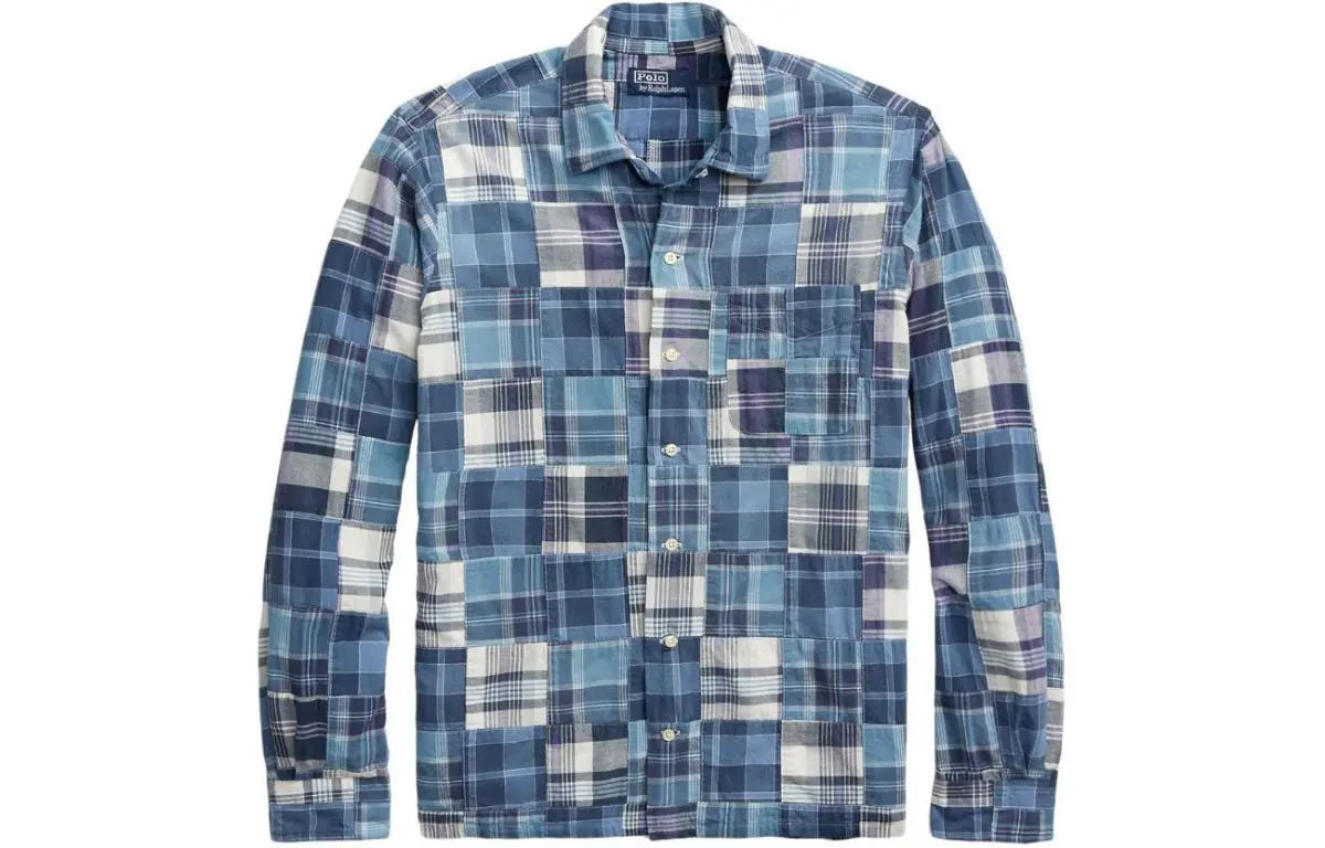 Polo Ralph Lauren SS24 Shirt Classic Version Men's Blue