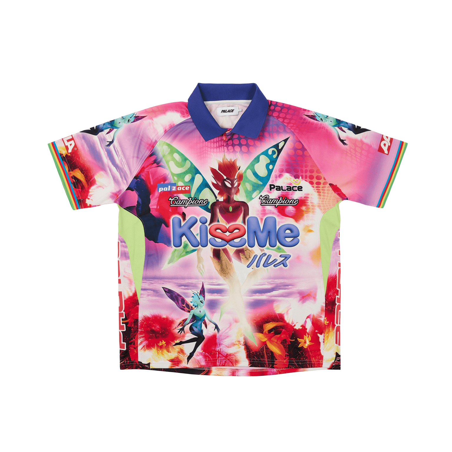 Поло Palace PALACE SS25 Drop5 FAIRY JERSEY Polo (розовое)