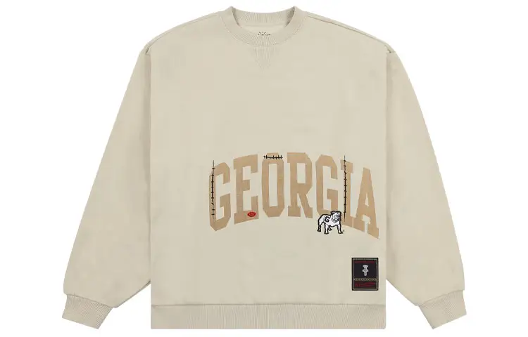 Travis Scott X Mitchell & Ness Texas Longhorns Pullover Sweatshirt