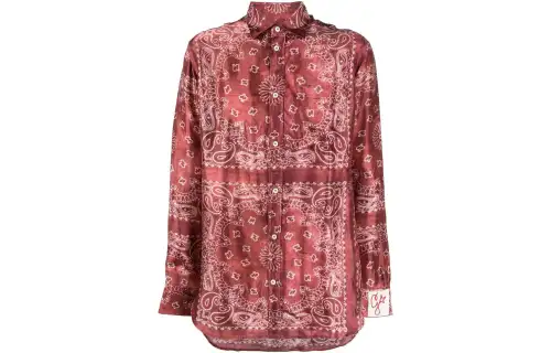 Golden Goose Bandana-print Shirt