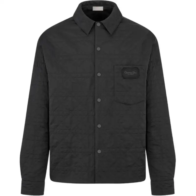 DIOR Homme Cannage Quilted Overshirt