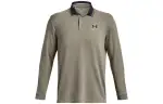 Under Armour Polo Shirts Men's Olive Polo Collar Moderate Straight Fit