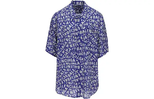 Balenciaga Silk Minimal Shirt