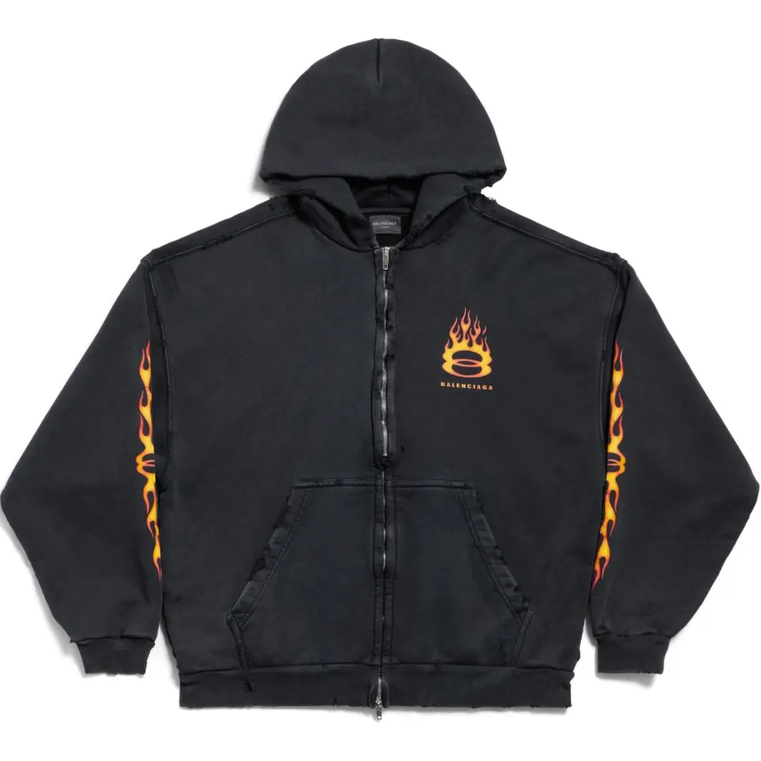 Balenciaga Zip Up Hoodie