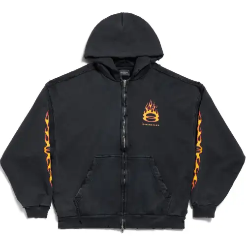 Balenciaga Zip Up Hoodie