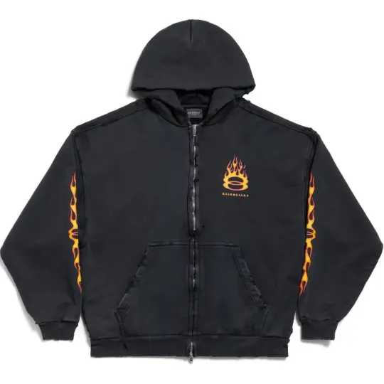 Balenciaga Zip Up Hoodie