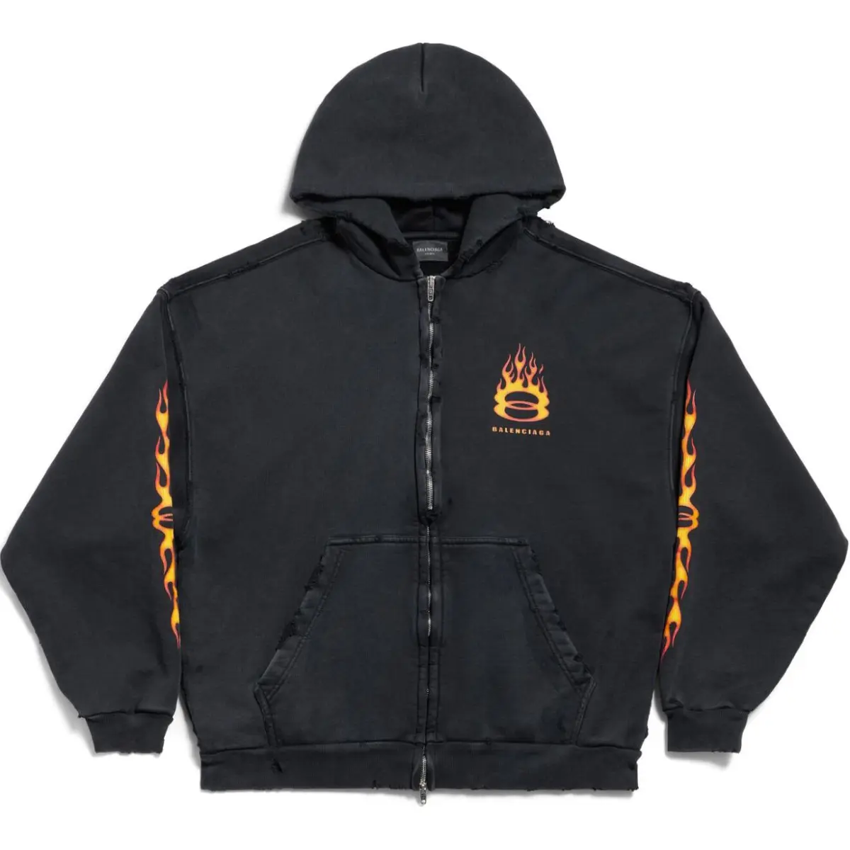 Balenciaga Zip Up Hoodie