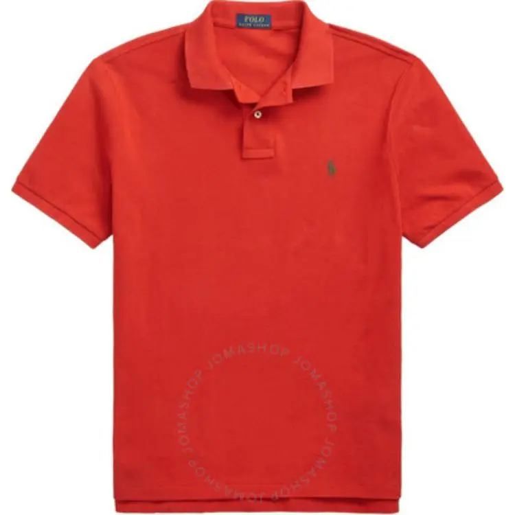 Polo Ralph Lauren Polo Shirt Custom Slim Fit Men's Orange