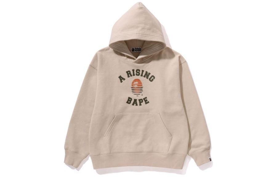 Bape A Rising Bape Relaxed Fit Pullover Hoodie