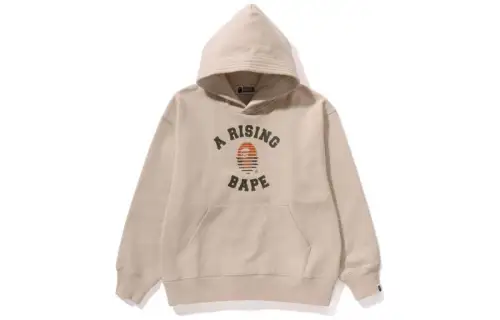 Bape A Rising Bape Relaxed Fit Pullover Hoodie