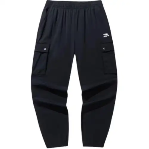 Anta Life Collection Knitted Sweatpants Men's Basic Black