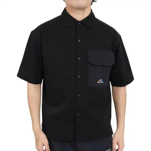 New Balance MT1996 Shirts Men's Black Lapel Moderate Other