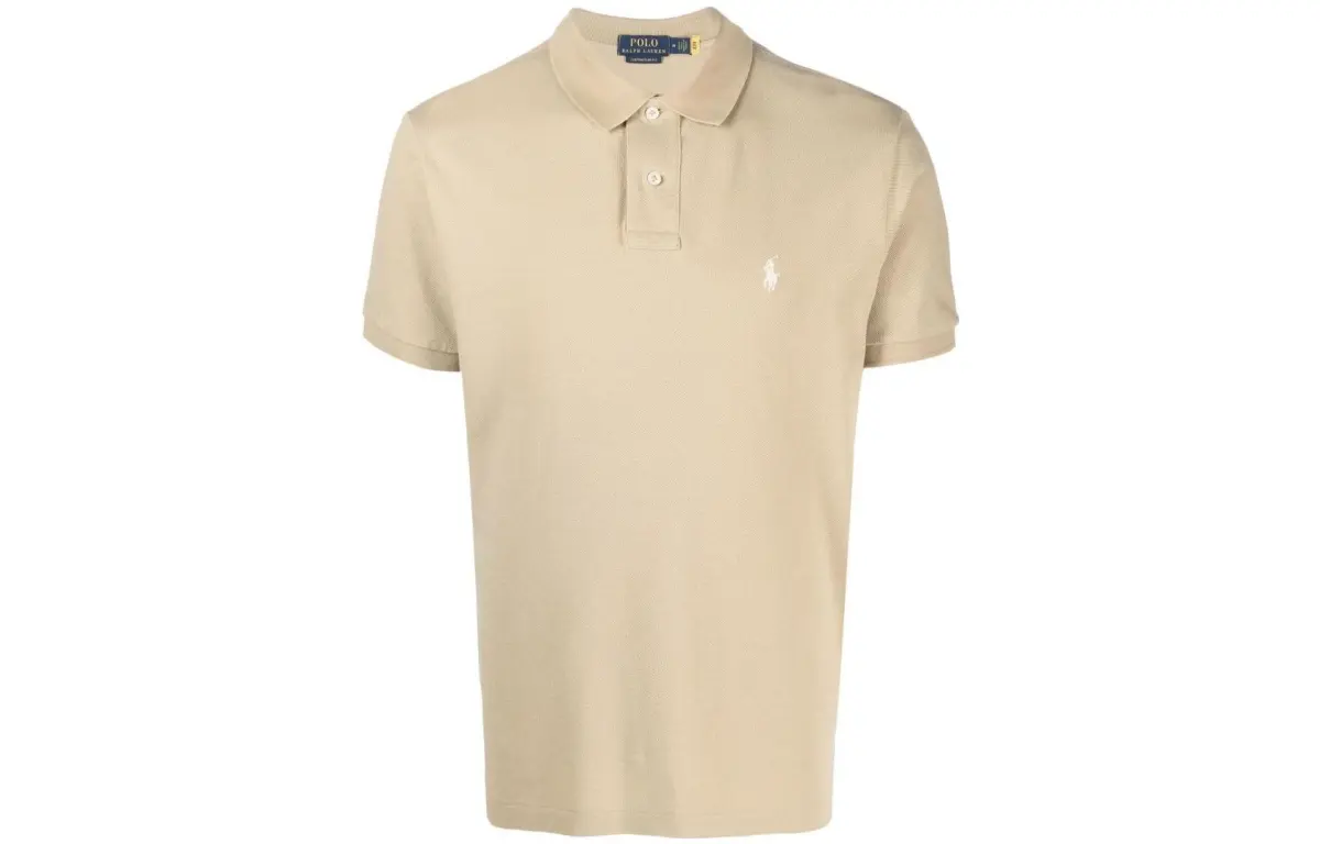 Polo Ralph Lauren SS23 Polo Shirt Men's Sandy Beige