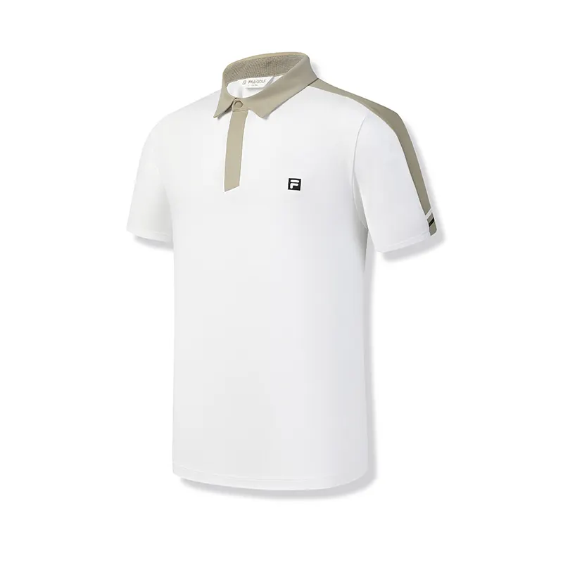 FILA Golf Polo Shirt Men's Jade White