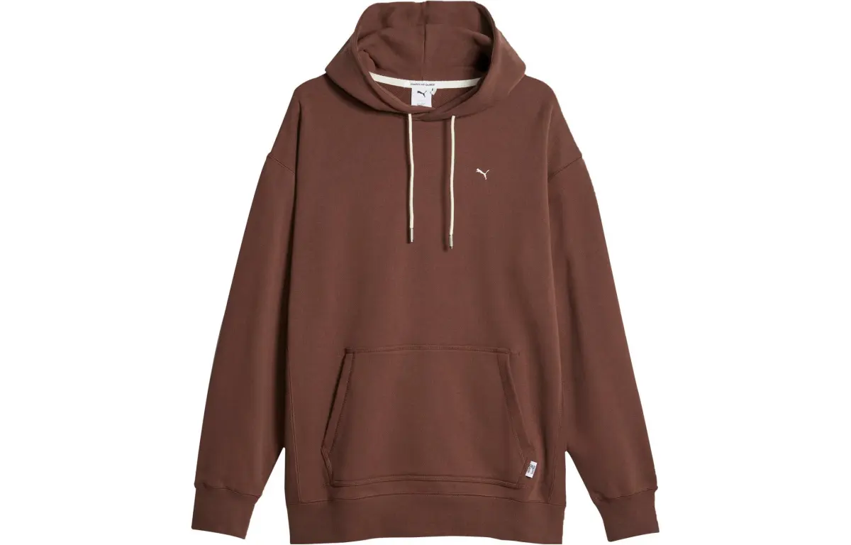 PUMA MMQ Sweatshirts Unisex Tan Hooded (Non-detachable) Moderate Other