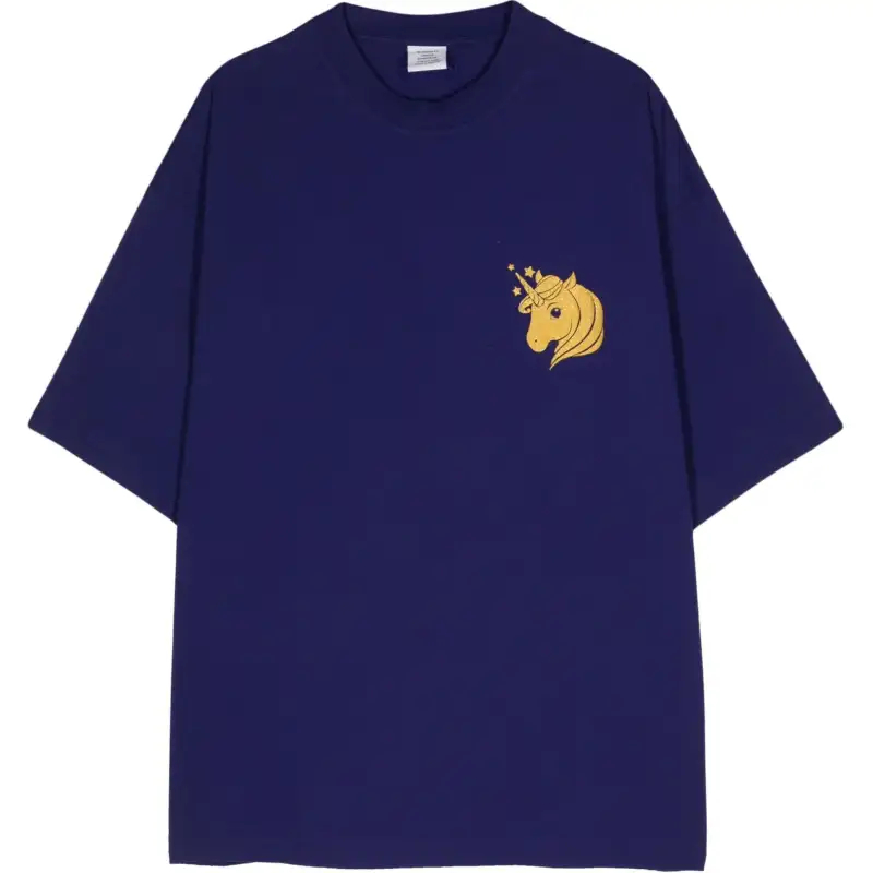 Vetements Unicorn Printed Crewneck T-Shirt