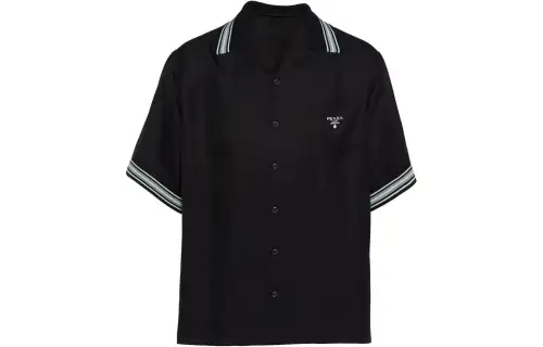 PRADA Short Sleeved Button Up Shirt