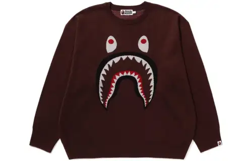 Bape Shark Jacquard Knit Sweater
