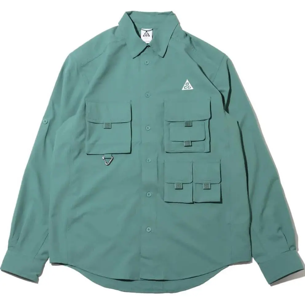 Nike Dry Fit UV 'Devestation Trail' Shirt Men's Vintage Green