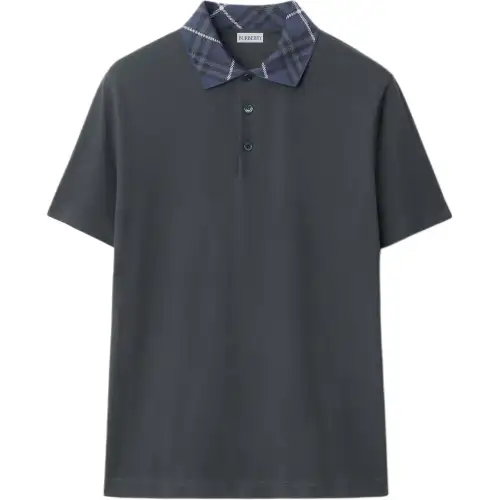 Burberry cotton polo shirt
