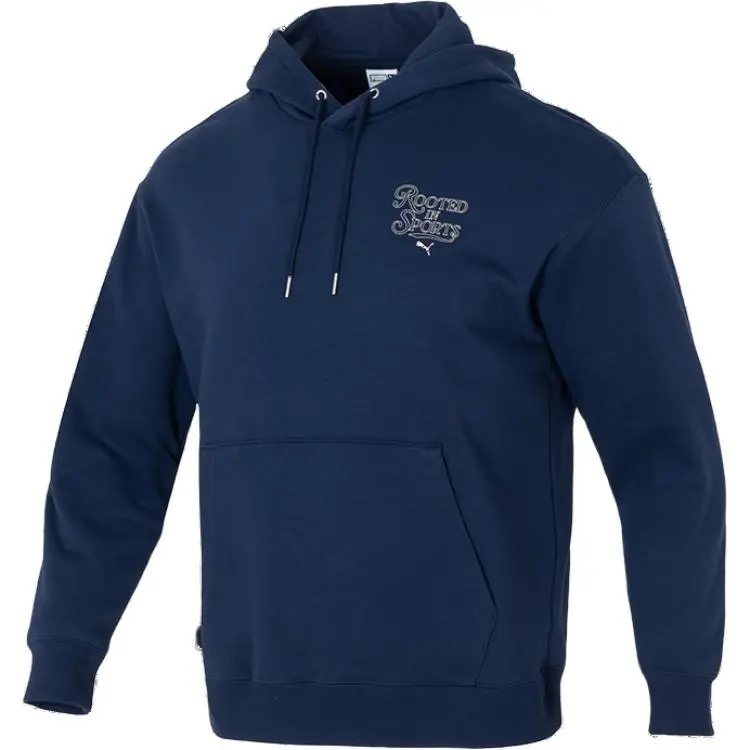 PUMA Sweatshirts Men's Blue Hooded Moderate Other