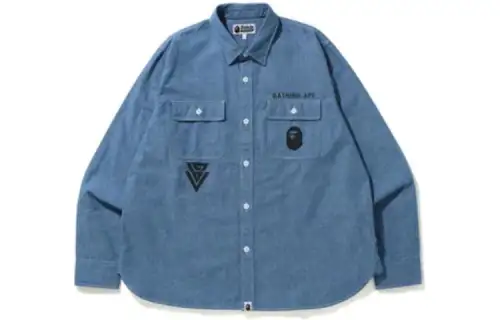 Bape Chambray Relaxed Shirt