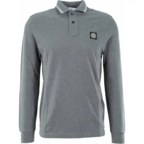 STONE ISLAND Compass-badge Polo Shirt