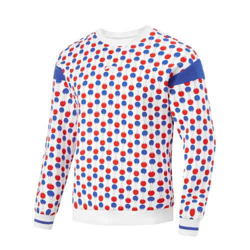 Li Ning Table Tennis Collection Sweatshirt Unisex Standard White