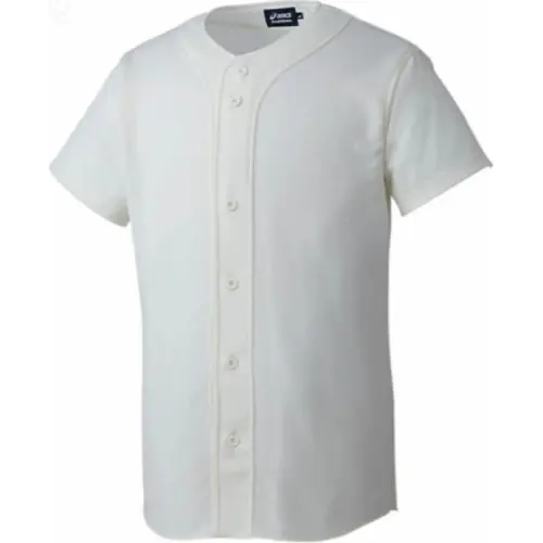 ASICS Shirts Men's Ivory Crew Neck Moderate Other