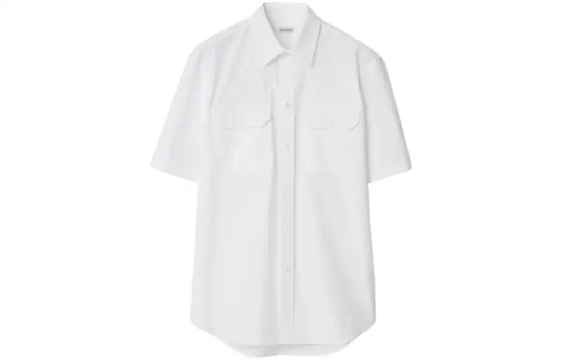 Burberry Shirts Men's White Moderate