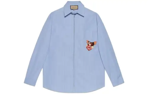 GUCCI SS23 Shirt Men's Light Blue