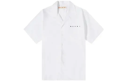 MARNI Chest Patch Pocket Short Sleeved Shirt