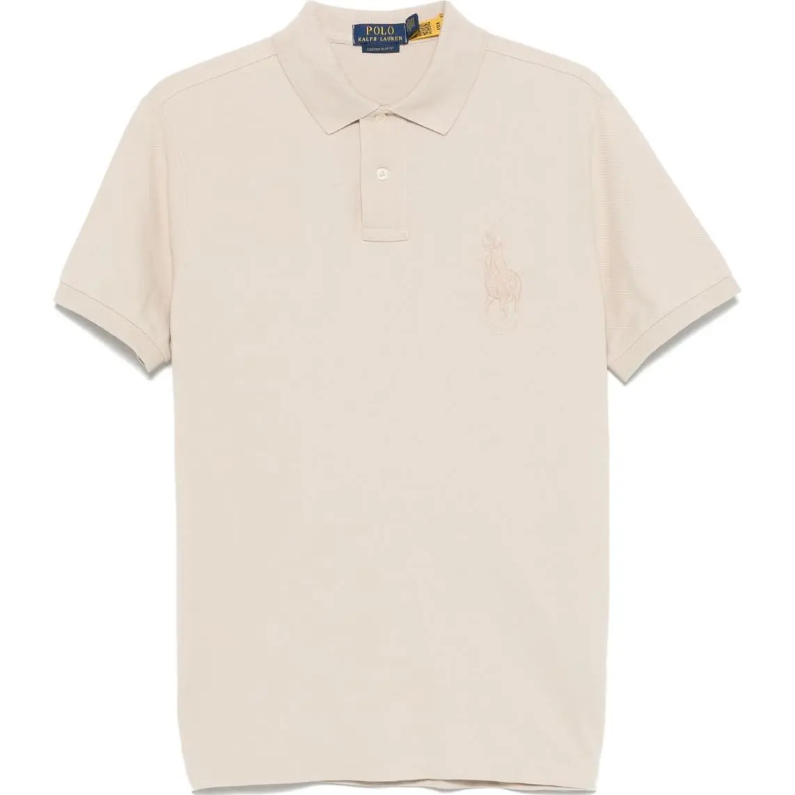 Polo Ralph Lauren Big Pony Polo Shirt Custom Slim Fit Men's Gray