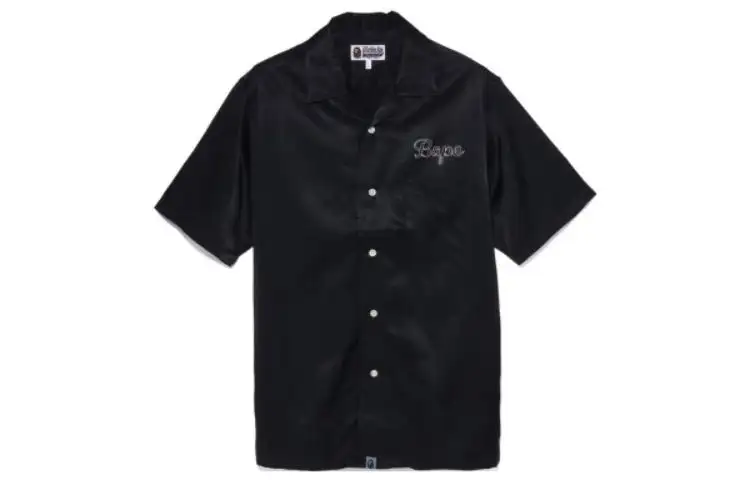 A BATHING APE Shirts Men's Lapel Moderate Shirt