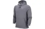 Nike Sweatshirts Men's Gray Hooded Thickened Regular