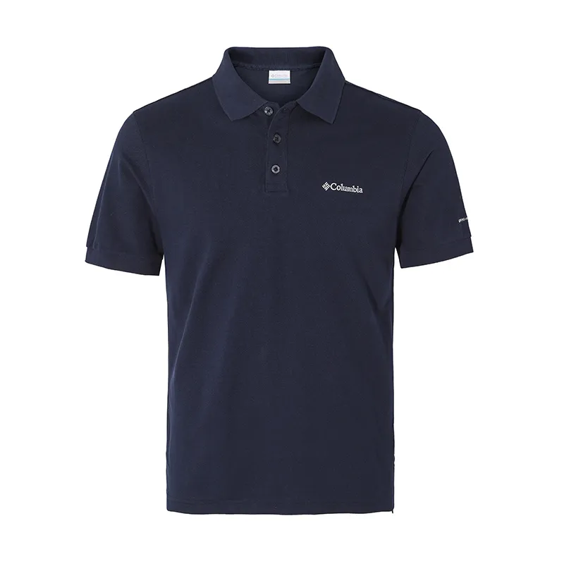 Columbia Casual Outdoor Polo Shirt Men's Navy Blue