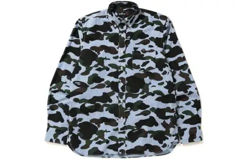 Bape 1st Camo Stripe Bd Shirt
