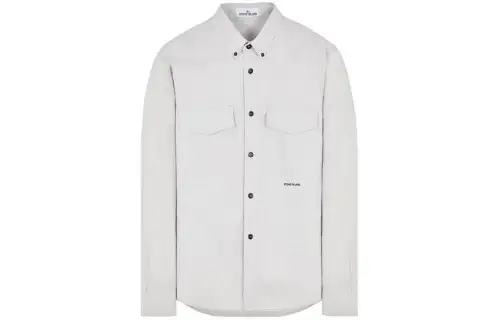 STONE ISLAND Shirt Men's Light Gray