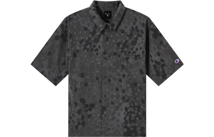 Champion Shirts Unisex Lapel Moderate Straight Fit