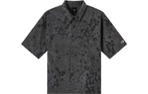 Champion Shirts Unisex Lapel Moderate Straight Fit
