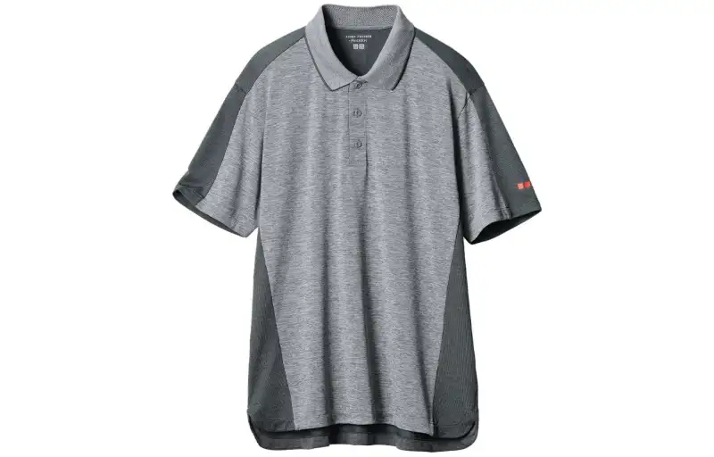 UNIQLO Jw Anderson Co Branded Series Polo Shirt Men's Gray