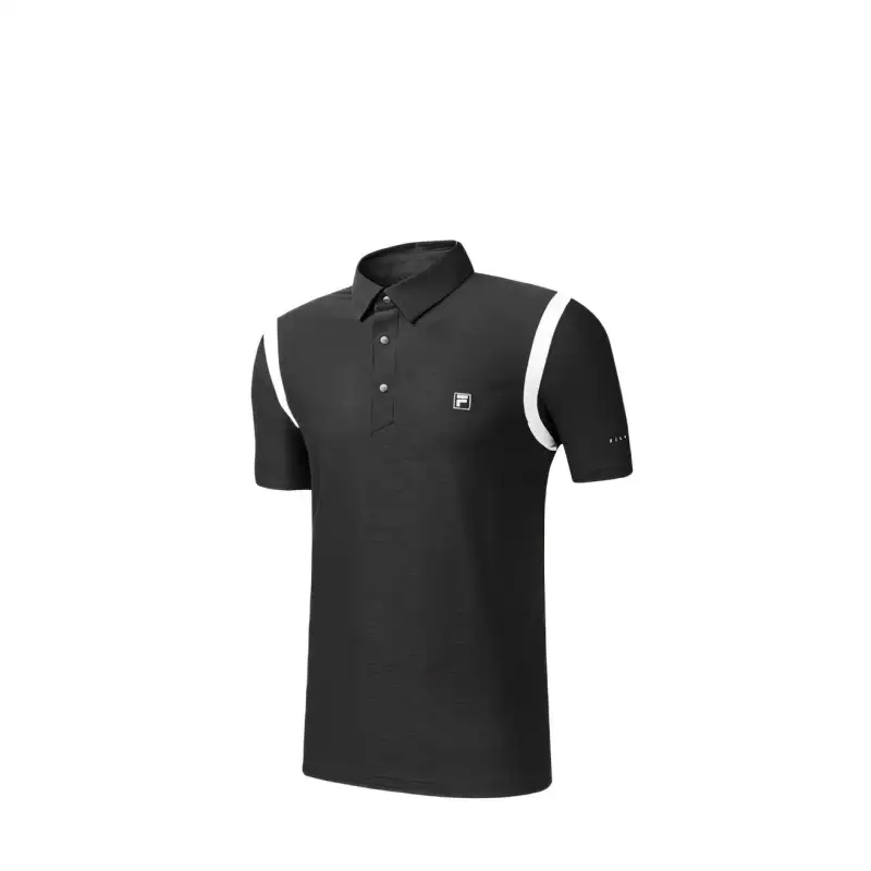 FILA Golf Collection Polo Shirt Men's Pitch Black