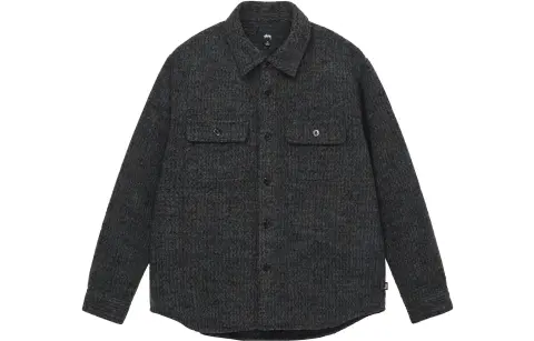 Stussy Speckled Wool Cpo Shirt