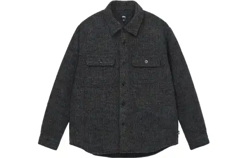 Stussy Speckled Wool Cpo Shirt