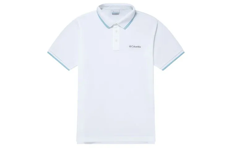 Columbia Polo Shirts Men's White Thin