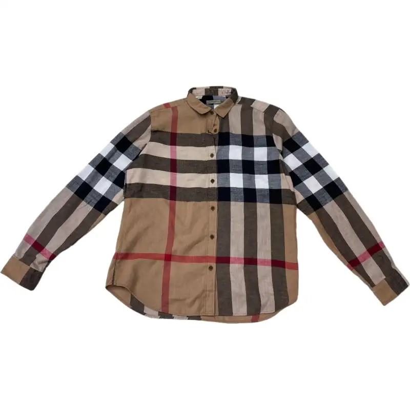 Burberry Shirts Men's Brown Moderate Shirt