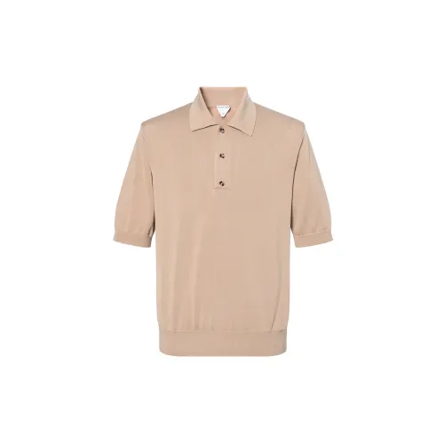 Bottega Veneta SS23 Polo Shirt Men's Beige Yellow